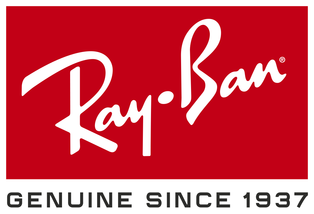 rayban logo red