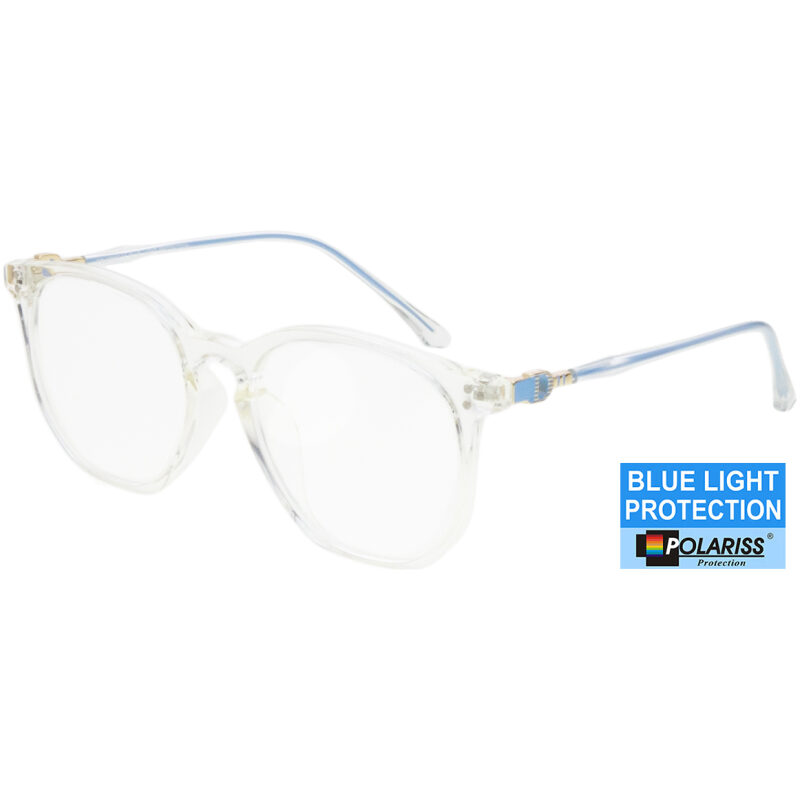 POLARISS okulary z filtrem blue light do komputera - BPOL 216